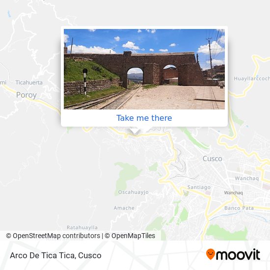 Arco De Tica Tica map
