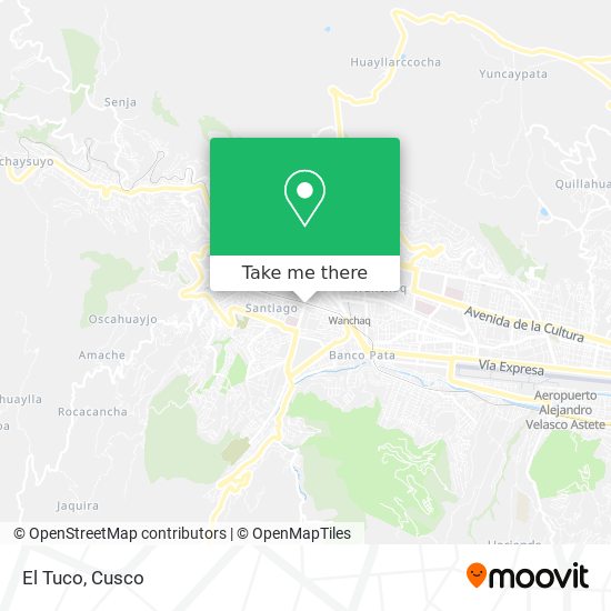 El Tuco map