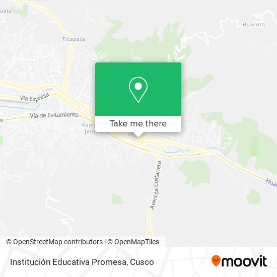 Mapa de Institución Educativa Promesa