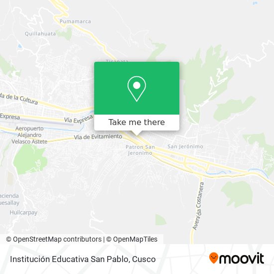 Institución Educativa San Pablo map