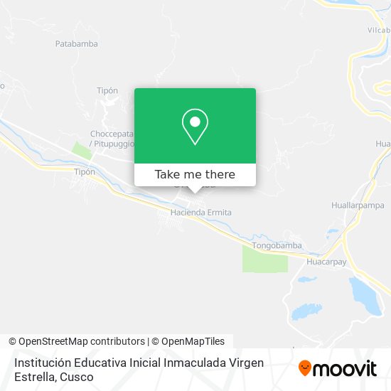 Mapa de Institución Educativa Inicial Inmaculada Virgen Estrella