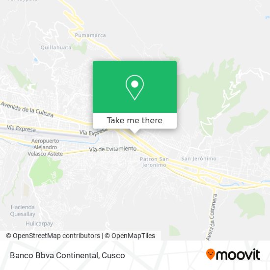 Mapa de Banco Bbva Continental