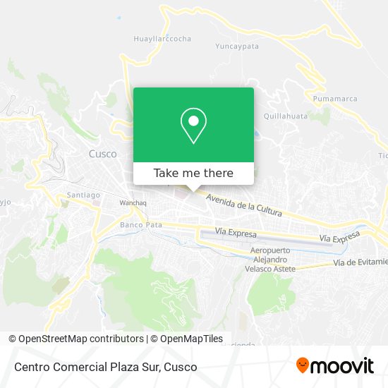 Mapa de Centro Comercial Plaza Sur