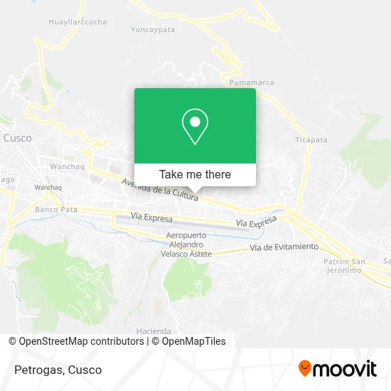 Petrogas map