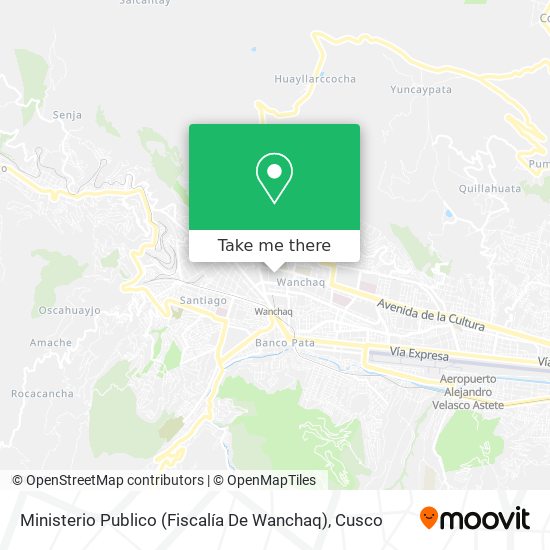 Ministerio Publico (Fiscalía De Wanchaq) map