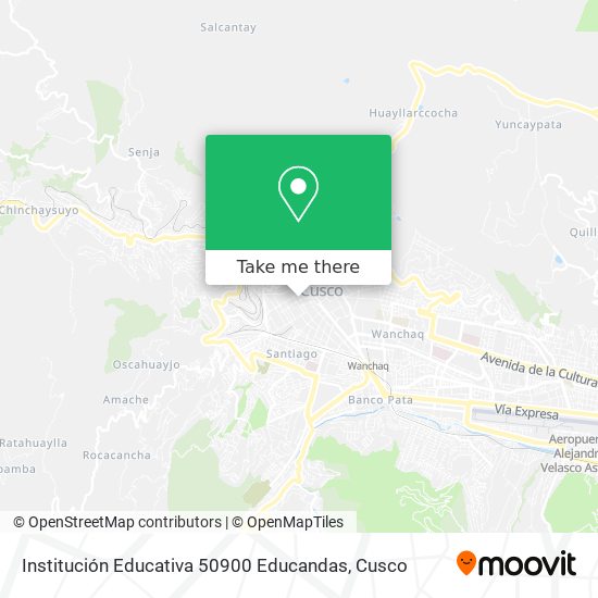 Institución Educativa 50900 Educandas map