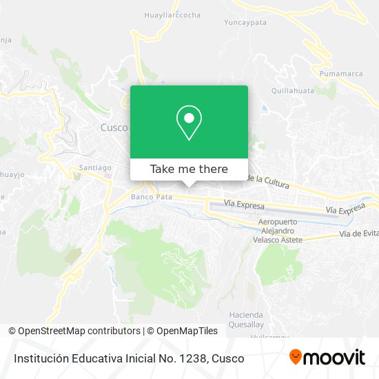 Mapa de Institución Educativa Inicial No. 1238