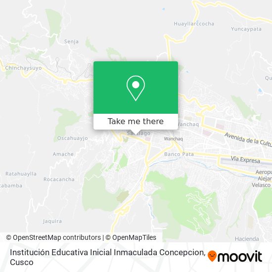 Institución Educativa Inicial Inmaculada Concepcion map