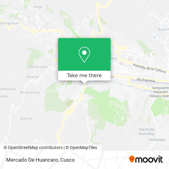 Mercado De Huancaro map