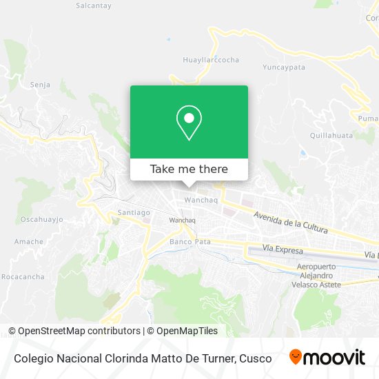 Colegio Nacional Clorinda Matto De Turner map