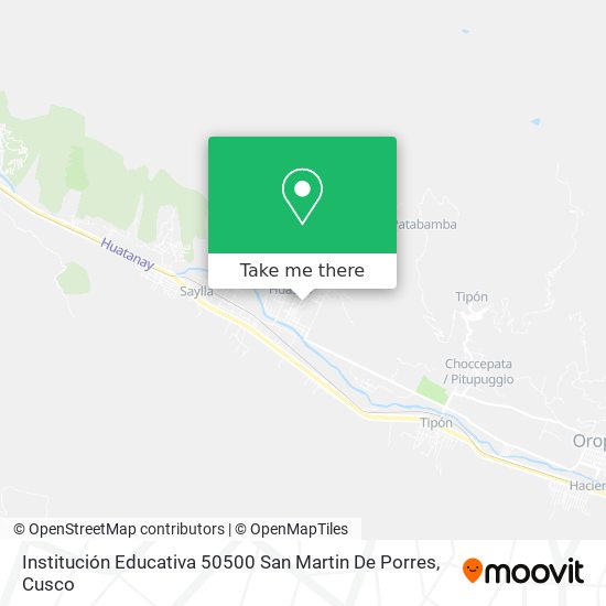 Institución Educativa 50500 San Martin De Porres map