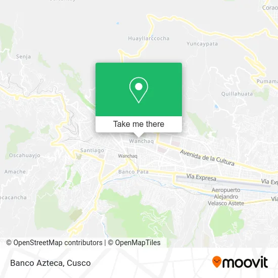 Banco Azteca map