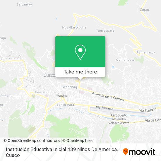 Institución Educativa Inicial 439 Niños De America map