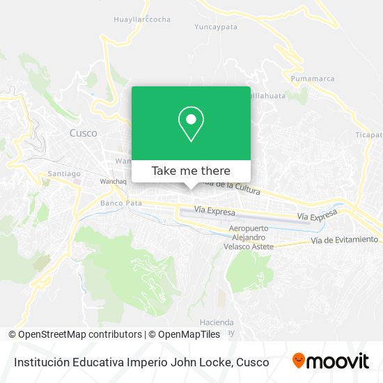 Institución Educativa Imperio John Locke map