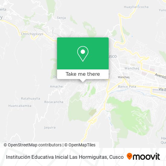 Institución Educativa Inicial Las Hormiguitas map