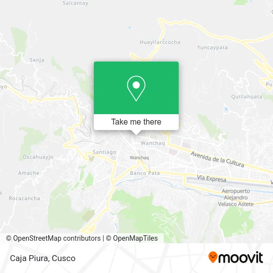 Caja Piura map