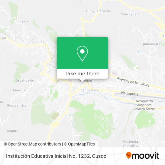 Institución Educativa Inicial No. 1232 map