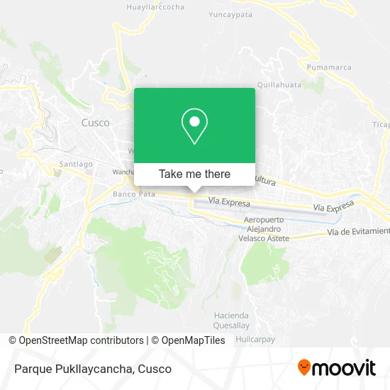 Parque Pukllaycancha map