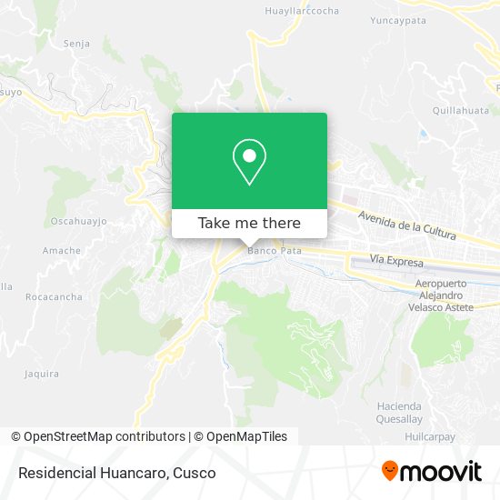 Residencial Huancaro map