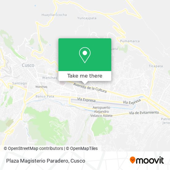 Plaza Magisterio Paradero map