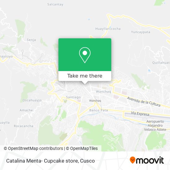 Catalina Menta- Cupcake store map