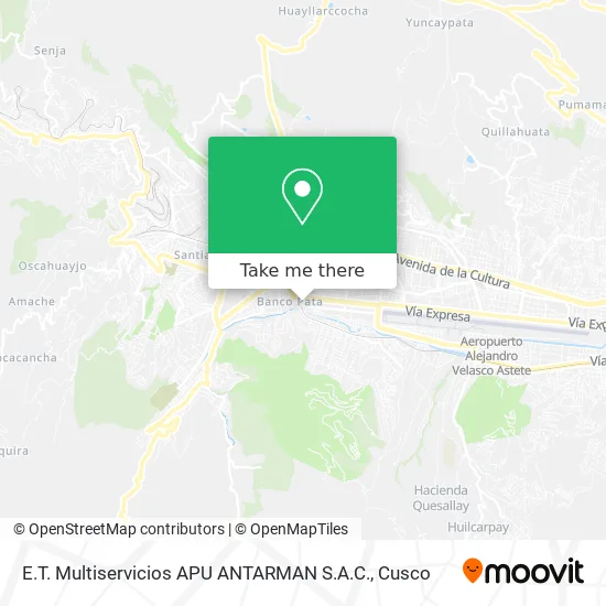 E.T. Multiservicios APU ANTARMAN S.A.C. map