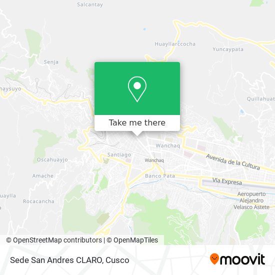 Sede San Andres CLARO map