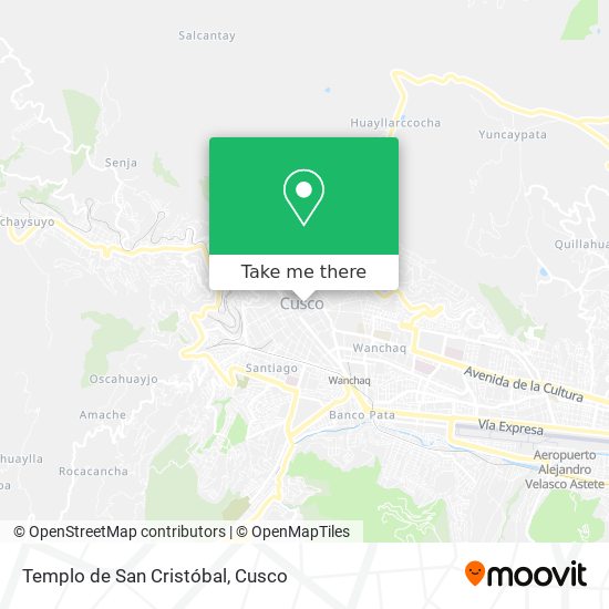 Templo de San Cristóbal map