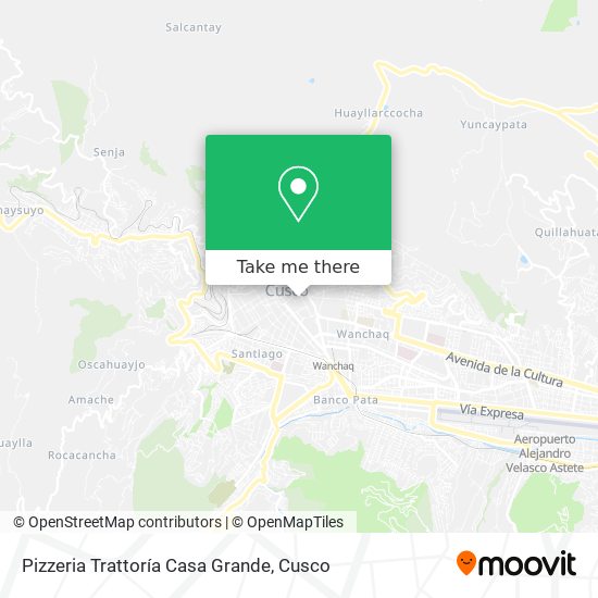 Pizzeria Trattoría Casa Grande map