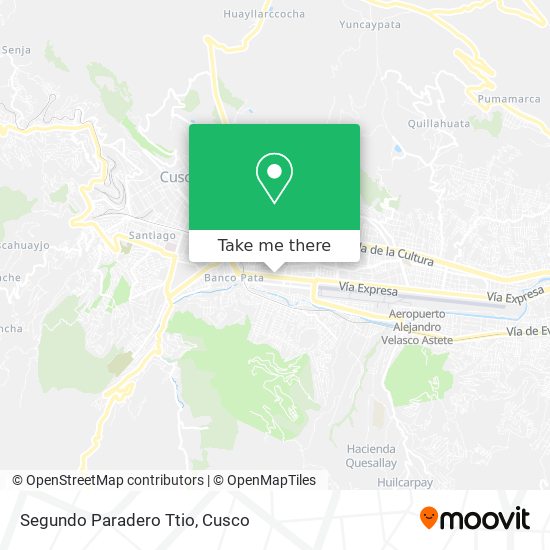 Segundo Paradero Ttio map