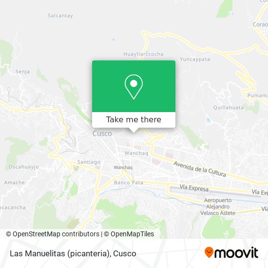 Las Manuelitas (picanteria) map