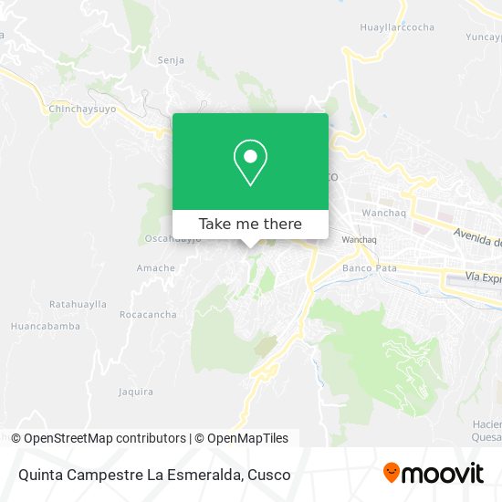 Quinta Campestre La Esmeralda map