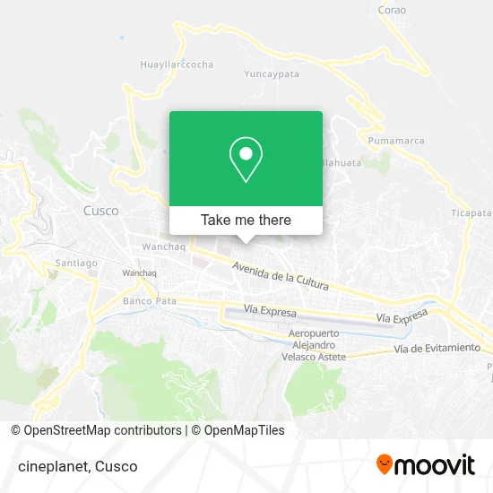 cineplanet map
