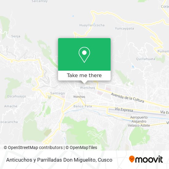 Mapa de Anticuchos y Parrilladas Don Miguelito