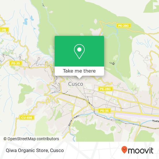 Mapa de Qiwa Organic Store