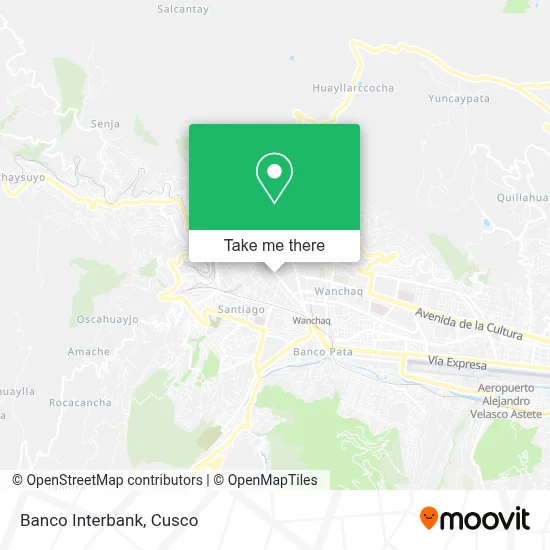 Banco Interbank map
