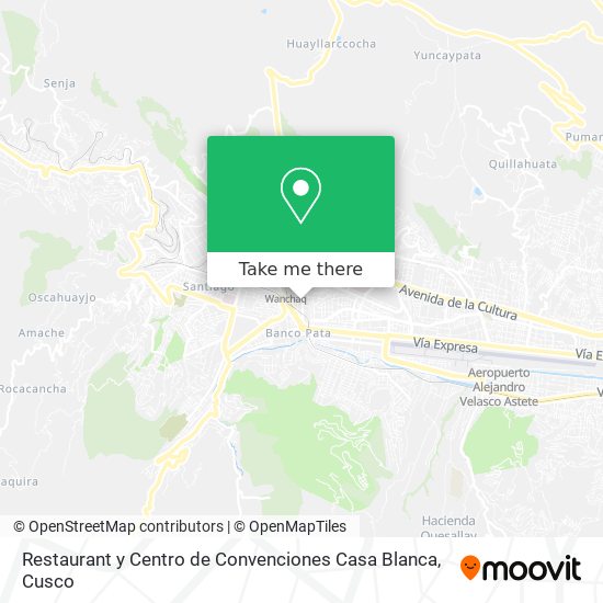 Restaurant y Centro de Convenciones Casa Blanca map