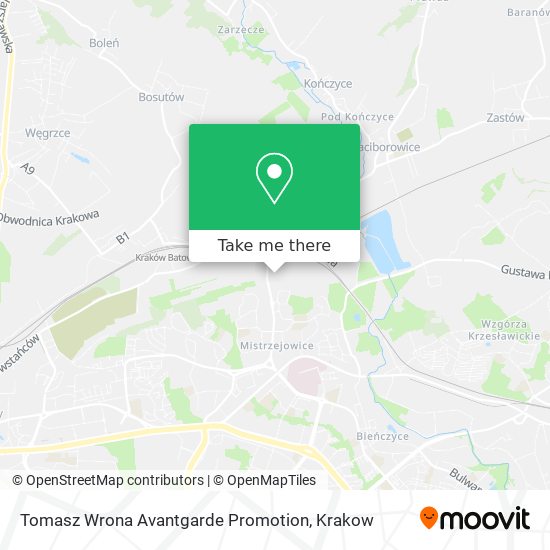 Tomasz Wrona Avantgarde Promotion map