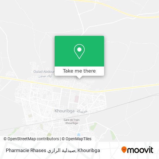 Pharmacie Rhases صيدلية الرازي plan