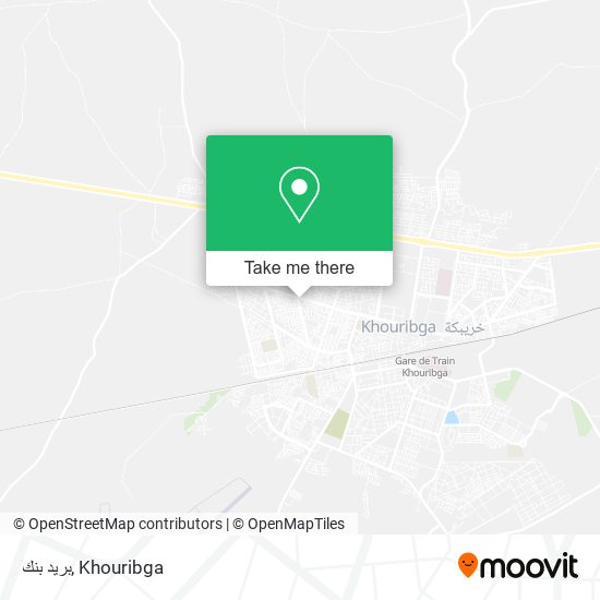 بريد بنك map