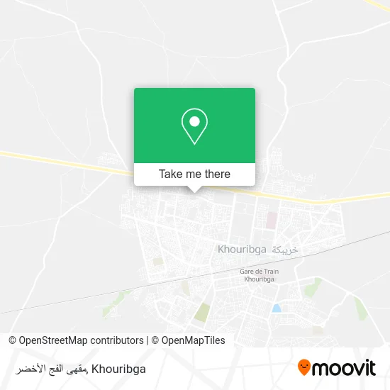مقهى الفج الأخضر plan