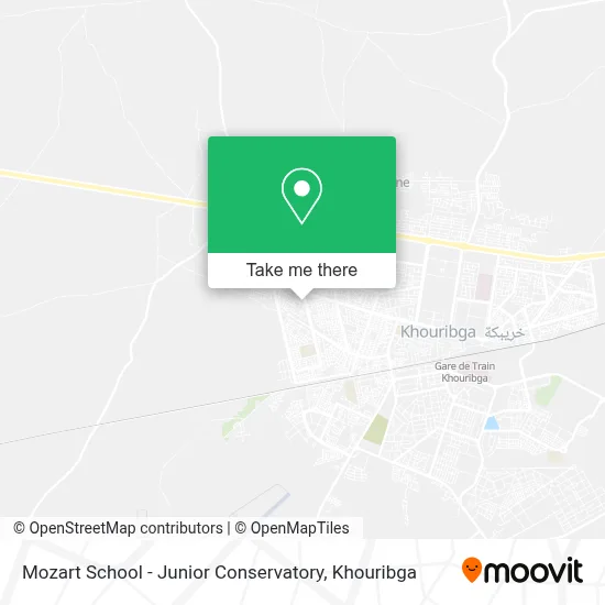 Mozart School - Junior Conservatory map