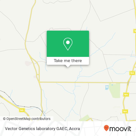 Vector Genetics laboratory GAEC map