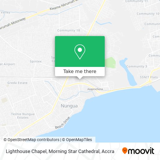 Lighthouse Chapel, Morning Star Cathedral map