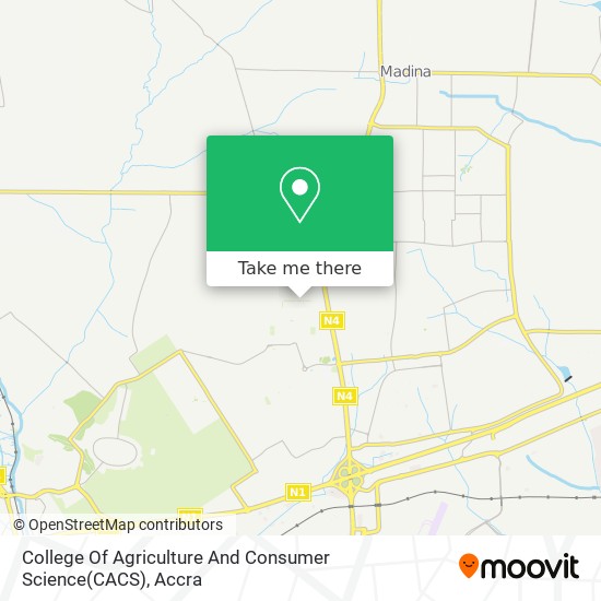 College Of Agriculture And Consumer Science(CACS) map