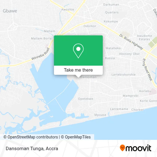 Dansoman Tunga map
