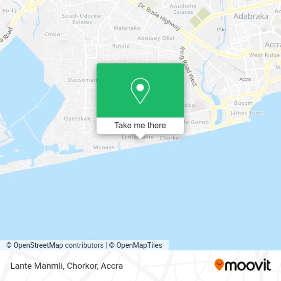 Lante Manmli, Chorkor map