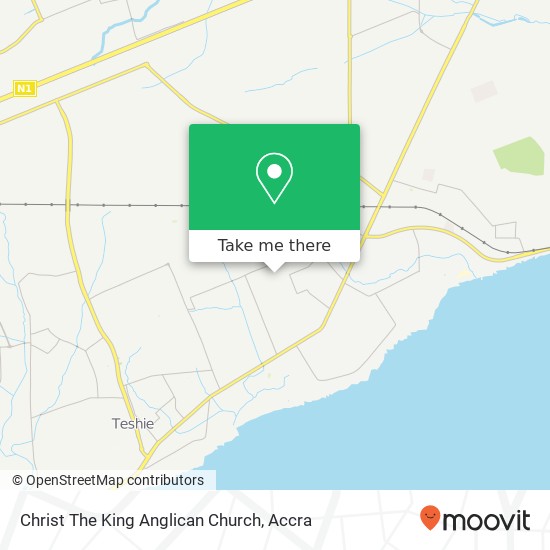 Christ The King Anglican Church map