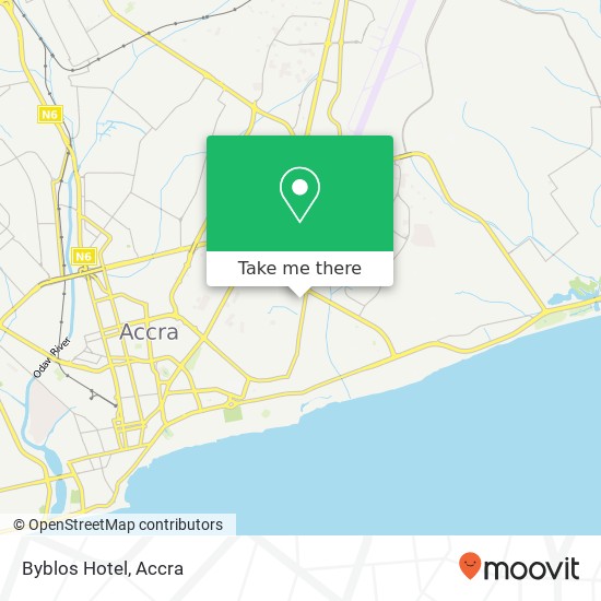 Byblos Hotel map
