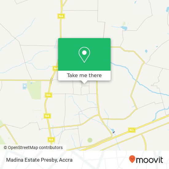Madina Estate Presby map